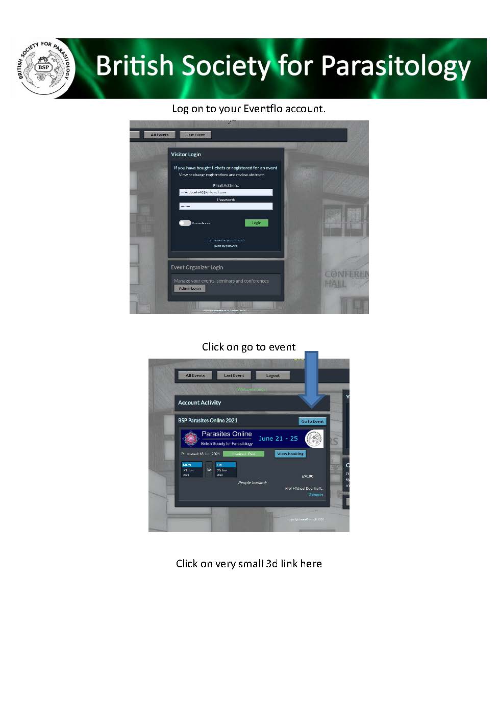 Navigate the 3D world page 1